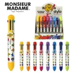 Stylo 8 Couleurs Monsieur Madame
