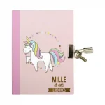 Journal Intime avec Cadenas – Licorne
