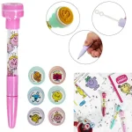 Stylo Couleur avec Tampon