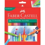 24 Crayons de couleur Tri Colour