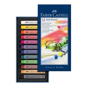 Pastels carré tendres boîte de 12