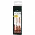 Pochette de 4 Feutres PITT – Sanguine