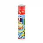 Pack de 12 Crayons de Couleur Luna – Boite cylindrique