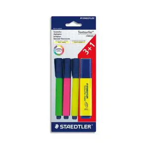 Pack de 4 surligneurs Textsurfer