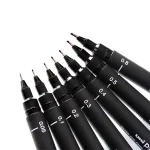 Pin Stylos feutres techniques Encre noire 0,4mm