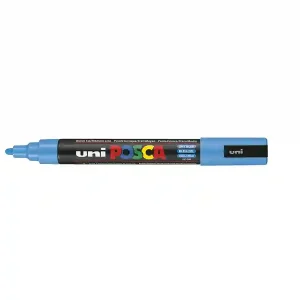 Marqueur peinture Posca PC 5mm Bleu Ciel