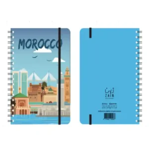 Notebook à spirale Morocco – Bleu