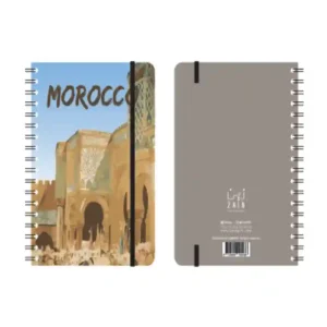 Notebook à spirale Morocco – Gris