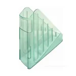 Porte-revues transparent – Vert
