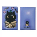Carnet 3D A5 Chat – Violet