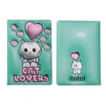 Carnet 3D A5 Chat – Vert
