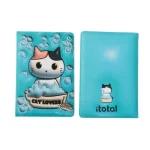 Carnet 3D A5 Chat – Bleu