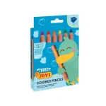 Pack de 6 crayons de couleur 4 en 1