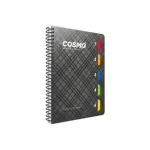 Cahier Spirale – Cosmo Couverture Polypro Rigide