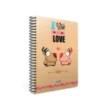 Cahier Spirale – Love Book A4