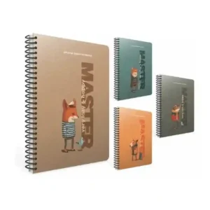Bloc-Notes spirale Lazy Master 240 pages