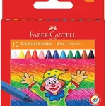 12 Crayons à cire petit modèle