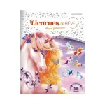 Cahier de stickers Licornes de rêve – Magie fantastique