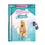 Mon journal intime Cheval – Avec 1 stylo à paillettes