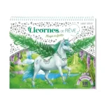 Carnet Licornes de rêve – Magie de la forêt – 500 stickers inclus