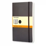 Carnet ligné avec couverture souple – Noir
