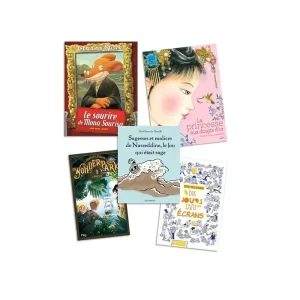 PACK DES 5 OEUVRES: LE SOURIRE DE MONA+WONDERPAR+DIX