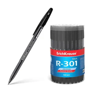 STYLO BILLE R-301 NOIR ORIGINAL STICK 0.7MM ERICHKR