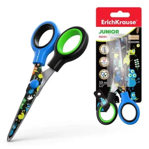 CISEAUX 13CM JUNIOR DECOR FUNNY MONSTERES ERICHKRAUSE