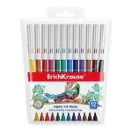 12 FEUTRES WASHABLE FIBRE-TIP ERICHKRAUSE