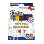 12 FEUTRES  FINE TIP THE LITTLIES