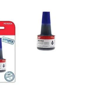 ENCRE A TAMPON 30 ML BLEU MAN