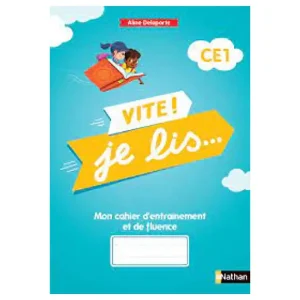 VITE ! JE LIS... - CAHIER CE1 MON CAHIERS D'ENTENRAIN