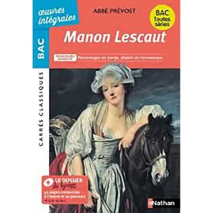 ŒUVRES INTEGRALES MANON LESCAUT 1ER