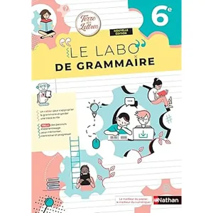 LE LABO DE GRAMMAIRE CAHIER TERRE DES LETTRES 6°