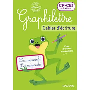 CAHIER D'ECRITURE GRAPHILETTRE CP-CE1