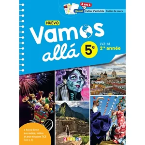 VAMOS ALLA  5EME ESPAGNOL MANUEL CAHIER