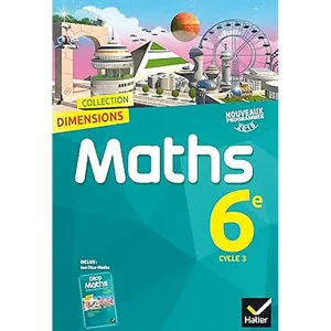 DIMENSIONS MATHS 6EME MANUEL