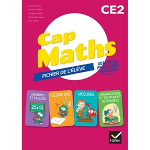 CAP MATHS CE2 FICHIER DE L'ELEVE MAROC