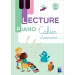 LECTURE PIANO CP CAHIER D'EXERCICES
