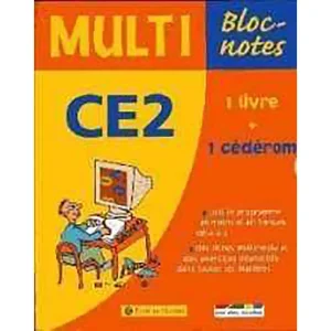 MULTI BLOC-NOTES CE2+CD