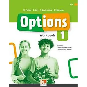 OPTIONS 1 WORKBOOK WITH APP & E-ZONE