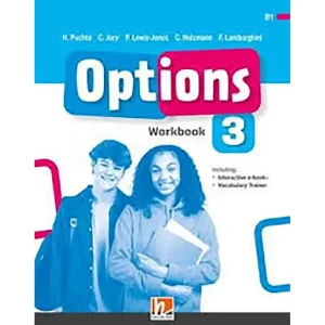 OPTIONS 3 WORKBOOK WITH APP & E-ZONE
