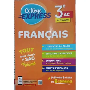 COLLEGE EXPRESS 3AC FRANCAIS