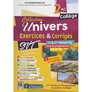 UNIVERS PLUS EXERCICES SVT 2AC
