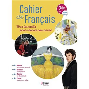 CAHIER DE FRANCAIS 2DE