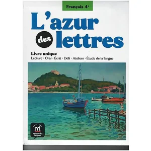 L'AZUR DES LETTRES 4EME LIVRE+CAHIER D'EXERCICE