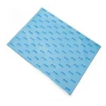 26F PAPIER SOIE 50*75CM BLEU TURQUOI SADIPAL