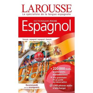 LAROUSSE DICTIONNAIRE POCHE ESPAGNOL  Français-espagnol / espagnol-français