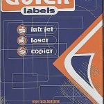 Paquet de 100 étiquettes Autocollants 52.5x21.2 ** A4 * Quick 56